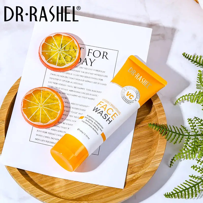 Dr. Rashel Vitamin C Brightening Face Wash | Brightening Lightening Facial Clean – 100g