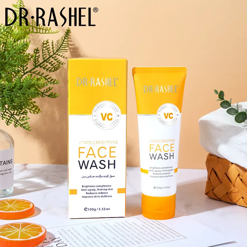 Dr. Rashel Vitamin C Brightening Face Wash | Brightening Lightening Facial Clean – 100g