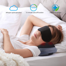 2 in 1 Car&Home Body Massage Pillow neck massager cushion seat stress pain relief relax massager