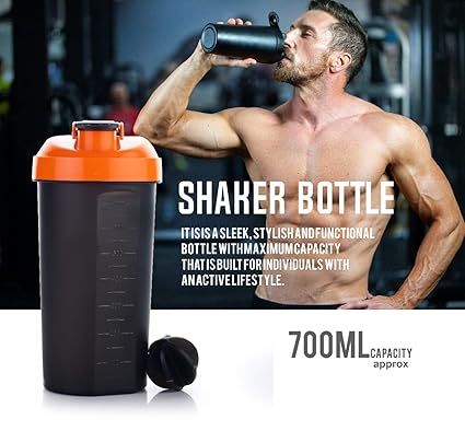 CLASSIC GYM SHAKER BOTTLE 850 ML SHAKER BOTTLE FOR PROTEIN SHAKE 100% LEAKPROOF AND BPA FREE PROTEIN SHAKE