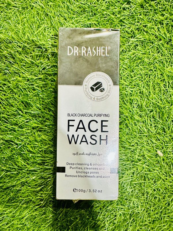 Dr. Rashel Black Charcoal Purifying Face Wash – 100g