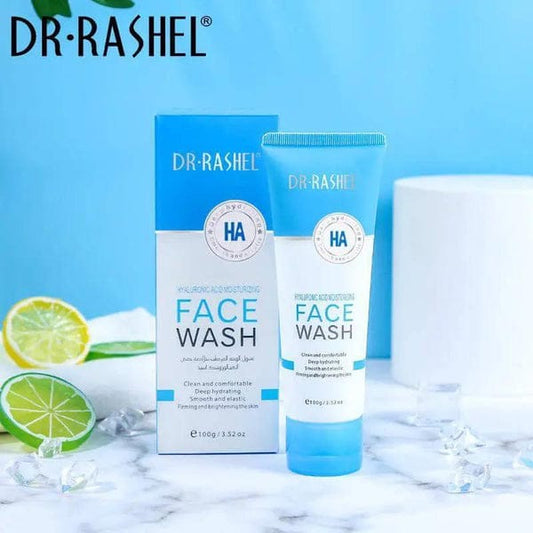 Dr.rashel Hyaluronic Acid Hydrating Moisturizing And Smooth Face Wash – 100g